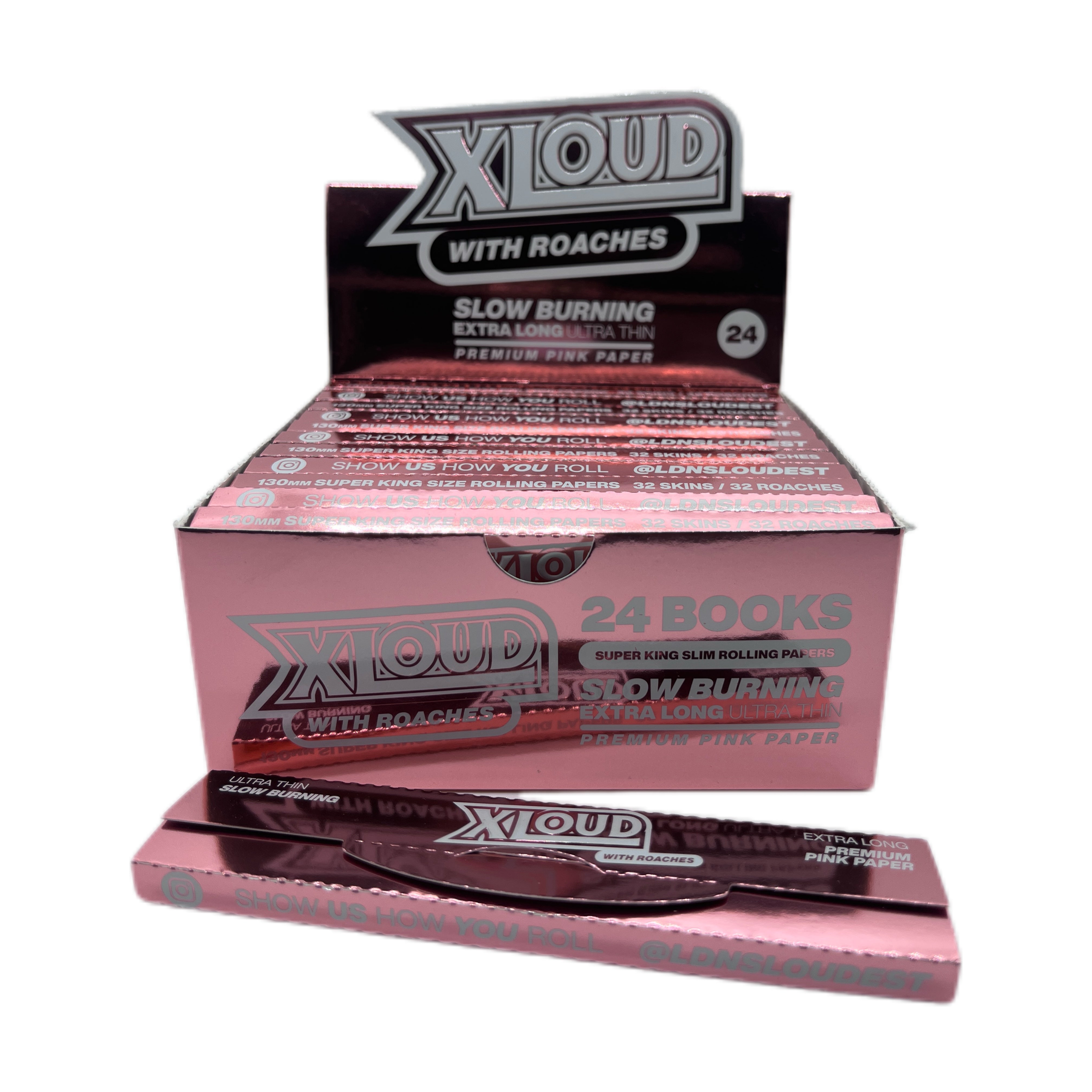 XL Pink – The UK’s Only XL Pink Rolling Papers