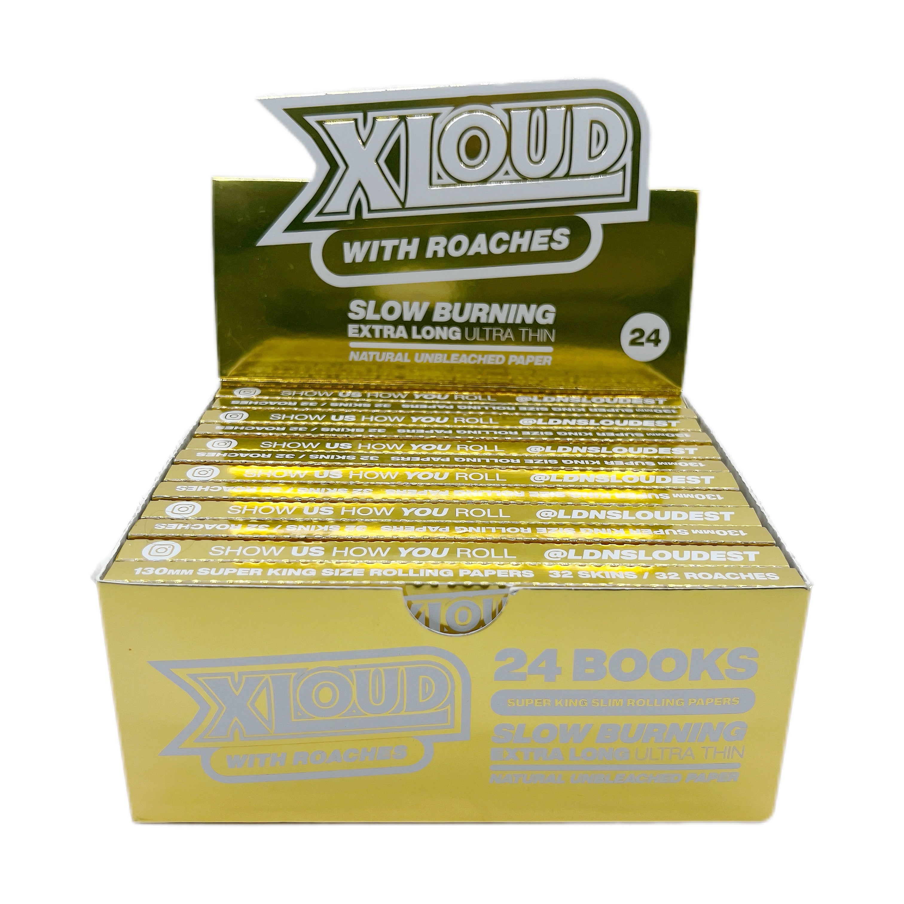 XLoud Natural Gold – The Ultimate Rolling Experience