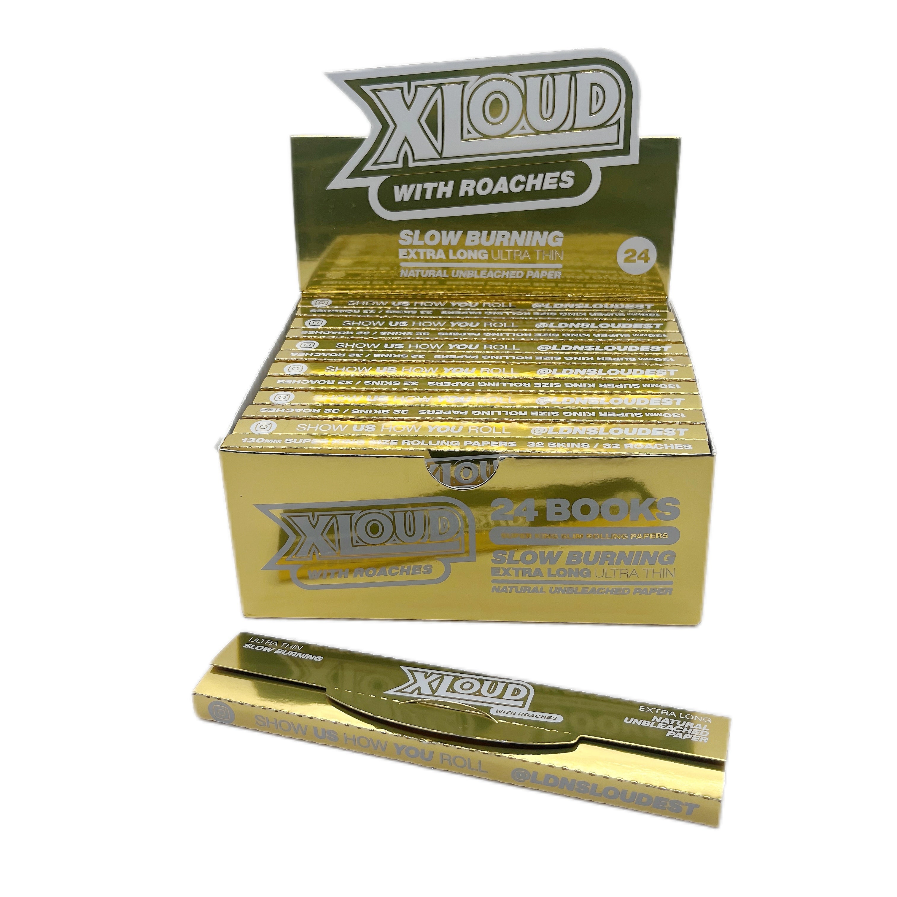 XLoud Natural Gold – The Ultimate Rolling Experience